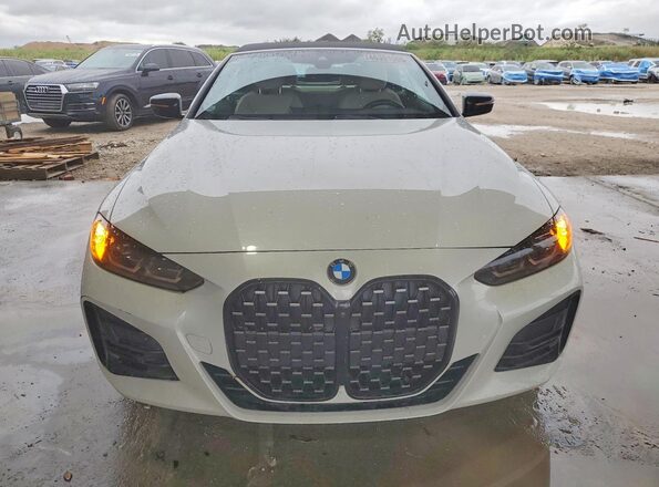 WBA23AT04RCP19200 2024 BMW 4 SERIES White Вид спереду