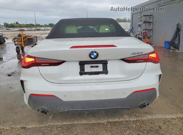 WBA23AT04RCP19200 2024 BMW 4 SERIES White Вид ззаду
