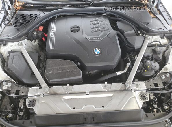 WBA23AT04RCP19200 2024 BMW 4 SERIES White Вид задньої частини салону