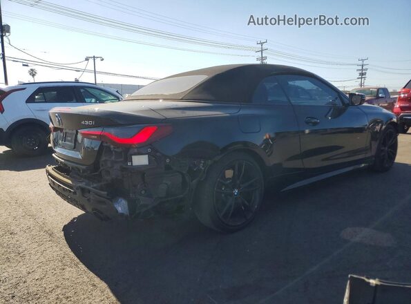 WBA23AT05PCL94344 2023 BMW 4 SERIES Черный Задняя правая четверть