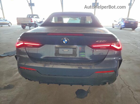 WBA23AT05PCM82794 2023 BMW 4 SERIES Blue უკანა ხედი