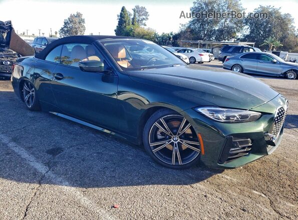 WBA23AT07PCN03354 2023 BMW 4 SERIES Green Передня права чверть