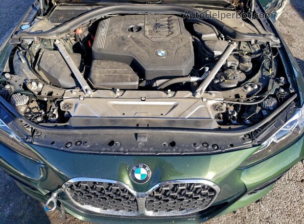WBA23AT07PCN03354 2023 BMW 4 SERIES Green Вид задньої частини салону