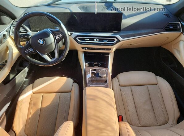 WBA23AT09RCP46988 2024 BMW 4 SERIES Black Dashboard view