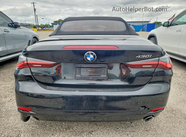 WBA23AT09RCP46988 2024 BMW 4 SERIES Black Rear view