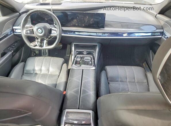 WBA23EH00PCM21708 2023 BMW 7 SERIES Black წინა პანელის ხედი