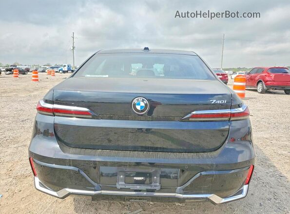 WBA23EH00PCM21708 2023 BMW 7 SERIES Black უკანა ხედი