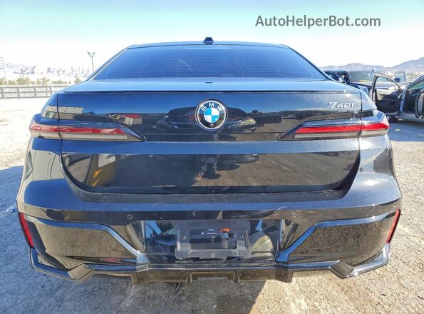 WBA23EH02RCS97587 2024 BMW 7 SERIES Charcoal Вид ззаду