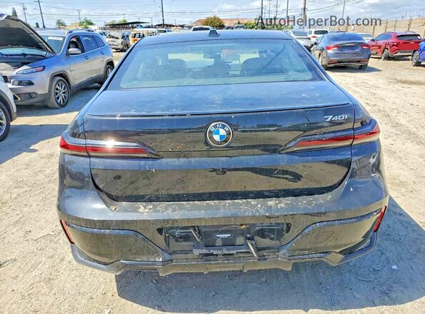 WBA23EH0XPCL69925 2023 BMW 7 SERIES Black Rear view