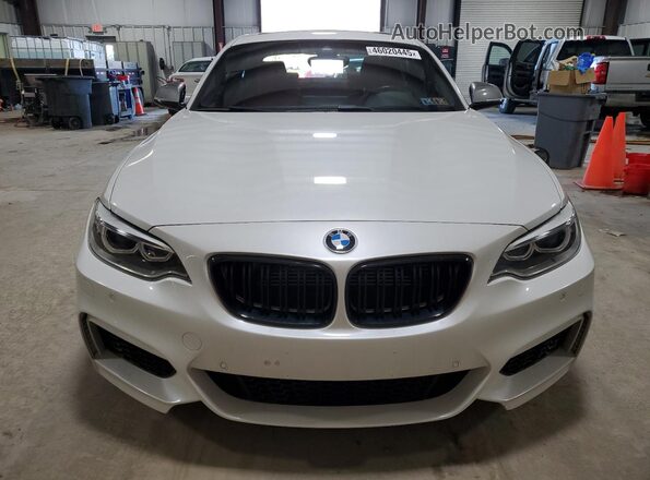 WBA2G3C59HV640796 2017 BMW M2 White Vista frontal