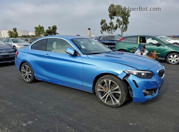 WBA2J1C50JVD09295 2018 BMW 2 SERIES Blue Առջևի աջ