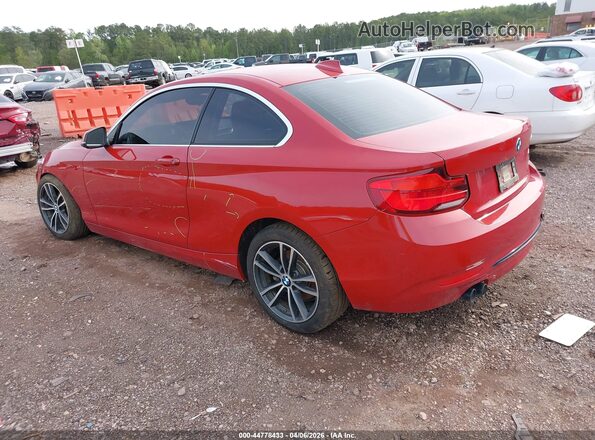 WBA2J1C51JVD09693 2018 BMW 2 SERIES Красный Задняя левая четверть