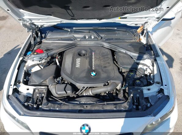 WBA2J5C57JVC07306 2018 BMW M2 White Հետևի տեսք