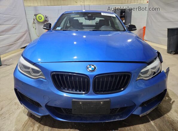 WBA2J7C07L7D99883 2020 BMW M2 Синий Вид спереди