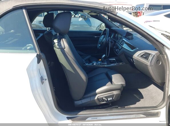 WBA2M7C08L7F19309 2020 BMW 2 SERIES White Vista interior delantera