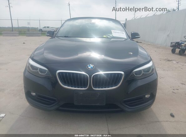 WBA2M7C53K7D14717 2019 BMW 2 SERIES Black წინა ხედი