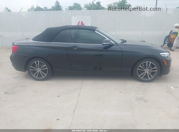 WBA2M7C53K7D14717 2019 BMW 2 SERIES Black უკანა სალონის ხედი