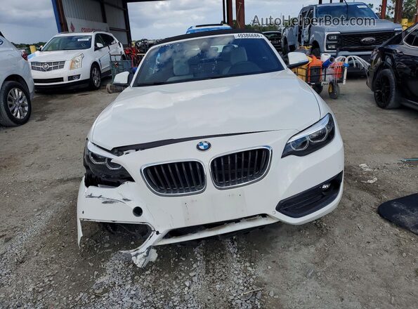 WBA2M7C58K7D14826 2019 BMW 2 SERIES White Вид спереду