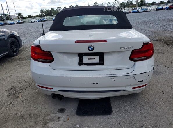 WBA2M7C58K7D14826 2019 BMW 2 SERIES White Вид ззаду