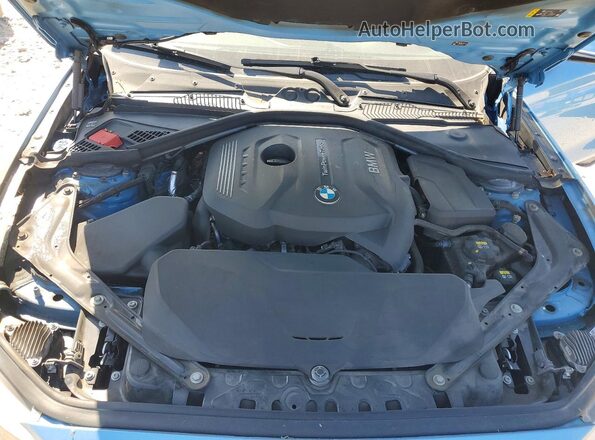 WBA2M7C59JVA97538 2018 BMW 2 SERIES Синий Вид задней части салона