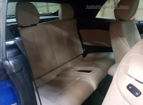 WBA2M9C58HV717458 2017 BMW 2 SERIES Blue Հետևի նստատեղերի տեսք