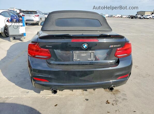 WBA2N3C55K7D16720 2019 BMW M2 Black უკანა ხედი