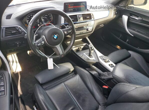 WBA2N3C55K7D16720 2019 BMW M2 Black წინა პანელის ხედი