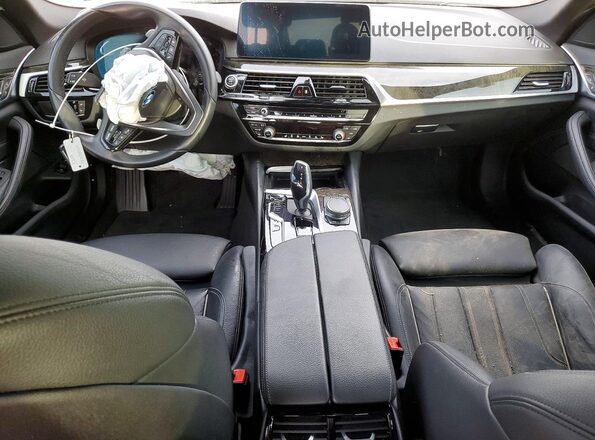 WBA33AG03PCL98407 2023 BMW 5 SERIES Black წინა პანელის ხედი