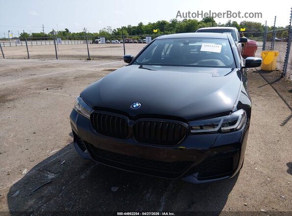 WBA33AG06PCN06857 2023 BMW 5 SERIES Black Вид спереду