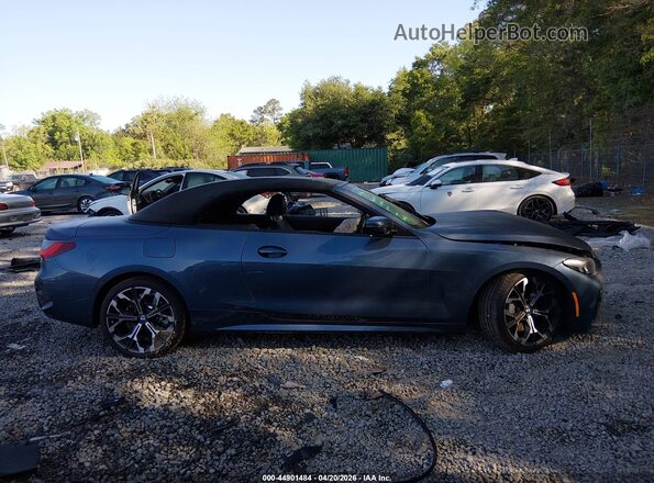 WBA33DB09TCV98016 2026 BMW 4 SERIES Blue Rear interior view