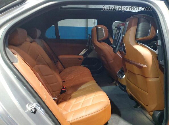 WBA33EJ02PCM90642 2023 BMW 7 SERIES Silver Rear seats view