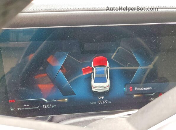 WBA33EJ07RCP85271 2024 BMW 7 SERIES White Vista del cuadro de instrumentos