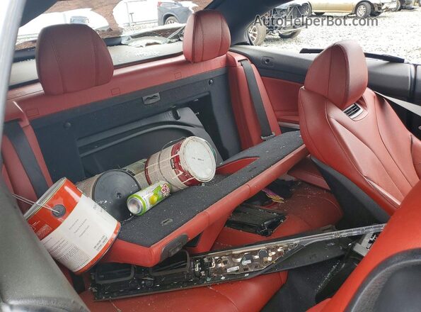 WBA3T1C50GP823513 2016 BMW 4 SERIES Gray Հետևի նստատեղերի տեսք