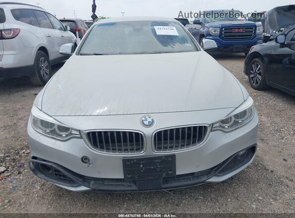 WBA3T3C52G5A41577 2016 BMW 4 SERIES Silver Вид панелі приладів