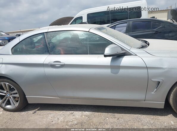 WBA3T3C52G5A41577 2016 BMW 4 SERIES Silver Вид щитка приладів