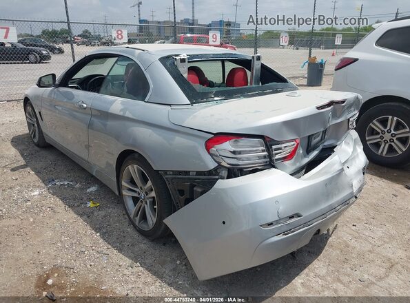 WBA3T3C52G5A41577 2016 BMW 4 SERIES Silver Задня ліва чверть