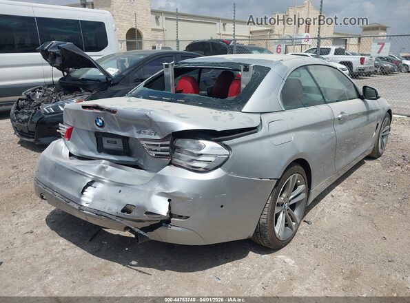 WBA3T3C52G5A41577 2016 BMW 4 SERIES Silver Задня права чверть