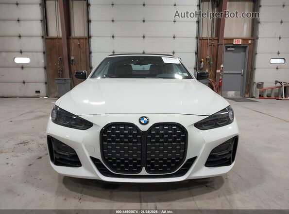 WBA43AT02PCM68456 2023 BMW 4 SERIES Белый Вид задней части салона