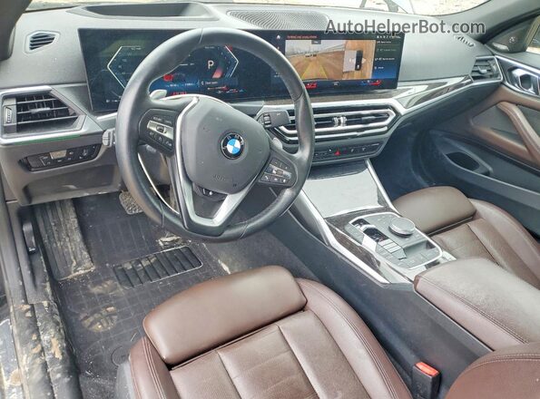 WBA43AT08RCN69844 2024 BMW 4 SERIES Black Dashboard view