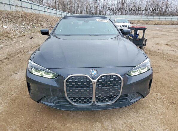 WBA43AT08RCN69844 2024 BMW 4 SERIES Black Front view