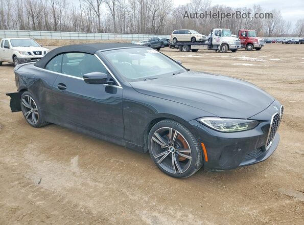 WBA43AT08RCN69844 2024 BMW 4 SERIES Black Front right