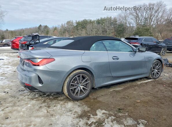 WBA43AT0XRCS01732 2024 BMW 4 SERIES Gray Задня права чверть
