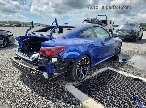 WBA43DA03SCU25399 2025 BMW 4 SERIES Blue უკანა მარჯვენა