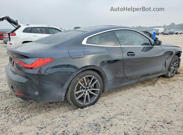 WBA43DA07SCS63261 2025 BMW 4 SERIES Black უკანა მარჯვენა