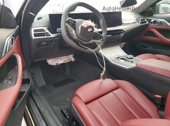 WBA43DA07SCS63261 2025 BMW 4 SERIES Black წინა პანელის ხედი
