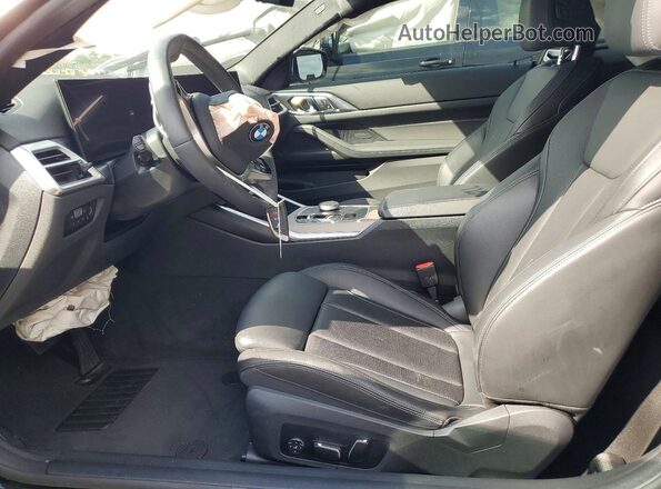WBA43DA07SCS66032 2025 BMW 4 SERIES Black Front interior view