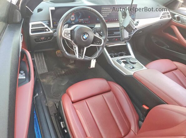 WBA43DA07SCS90461 2025 BMW 4 SERIES Gray Вид панелі приладів