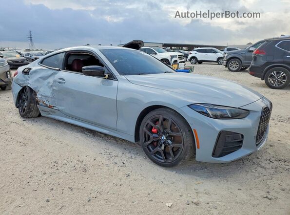 WBA43DA07SCS90461 2025 BMW 4 SERIES Gray Передня права чверть