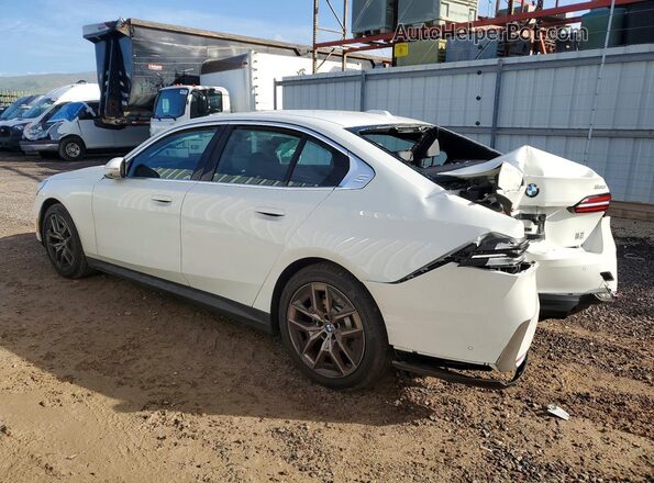 WBA43FJ06TCV63502 2026 BMW 5 SERIES White უკანა მარცხენა