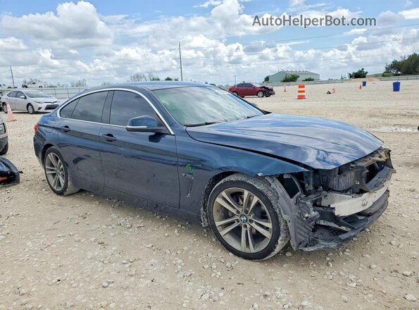 WBA4F7C32HG787788 2017 BMW 4 SERIES Blue წინა მარჯვენა